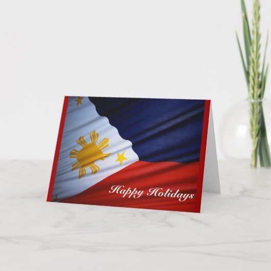 ハッピーホリデー シーズンカード (正面)