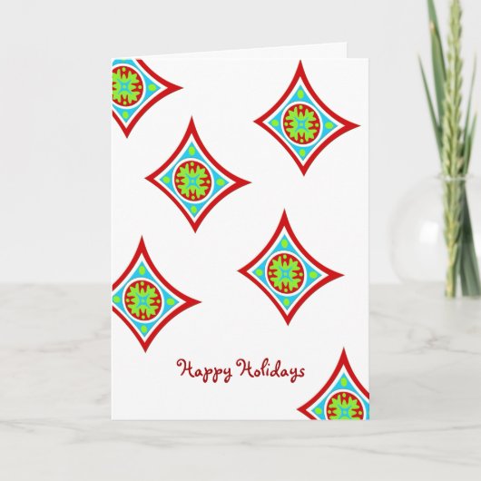 ハッピーホリデー シーズンカード (正面)