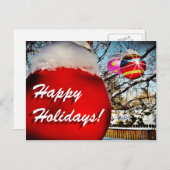 ハッピーホリデー！ シーズンポストカード (正面/裏面)