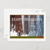 ハッピーホリデー シーズンポストカード (正面/裏面)