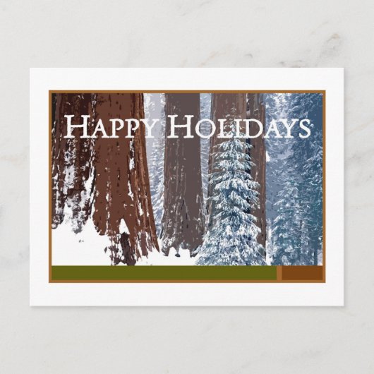 ハッピーホリデー シーズンポストカード (正面)