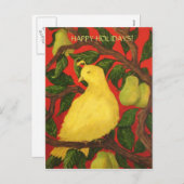 ハッピーホリデー！ シーズンポストカード (正面/裏面)