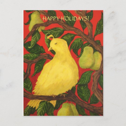 ハッピーホリデー！ シーズンポストカード (正面)