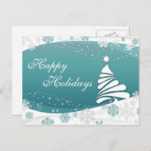 ハッピーホリデー シーズンポストカード (正面/裏面)