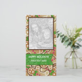 「ハッピーホリデー」ジンジャーパンフォトカード シーズンカード (スタンド正面)