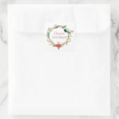 ハッピーホリデー スクエアシール (バッグ)