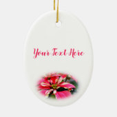 ハッピーホリデー セラミックオーナメント (裏面)