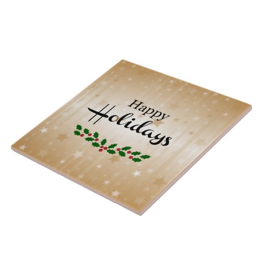 ハッピーホリデー タイル (側面)