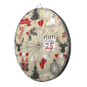 ハッピーホリデー ダーツボード (正面右)