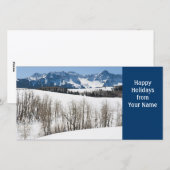 ハッピーホリデー テンプレート カード (正面/裏面)