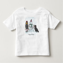 ハッピーホリデー トドラーTシャツ