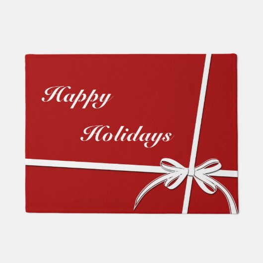 ハッピーホリデー ドアマット (正面)