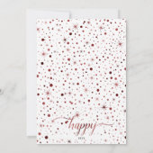 ハッピーホリデー&ニューミーム祝福2-写真 シーズンカード (裏面)