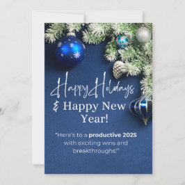 ハッピーホリデー＆ハッピーニューイヤー！ 2025 シーズンカード