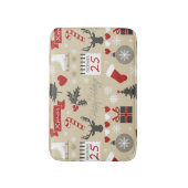 ハッピーホリデー バスマット (正面縦)