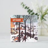 ハッピーホリデー。ファインアート シーズンカード (スタンド正面)
