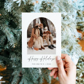 ハッピーホリデー フォトカード | クリスマスカード 招待状