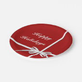 ハッピーホリデー ペーパープレート (アングル)