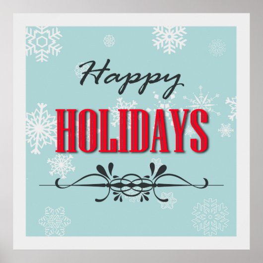ハッピーホリデー ポスター (正面)