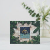 ハッピーホリデー ポストカード (スタンド正面)