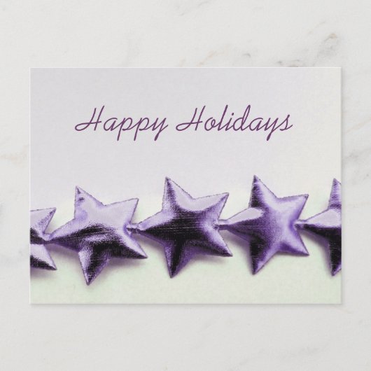 ハッピーホリデー ポストカード (正面)