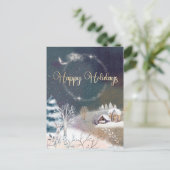 ハッピーホリデー ポストカード (スタンド正面)