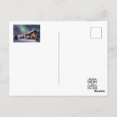 ハッピーホリデー ポストカード (裏面)