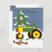 ハッピーホリデー！ ポストカード (正面/裏面)