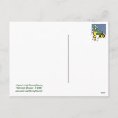 ハッピーホリデー！ ポストカード (裏面)