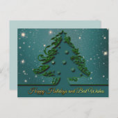 ハッピーホリデー ポストカード (正面/裏面)