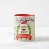 ハッピーホリデー マグカップ (中央)
