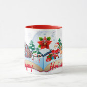 ハッピーホリデー マグカップ (中央)