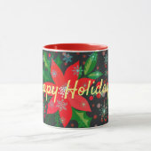ハッピーホリデー マグカップ (中央)