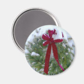 ハッピーホリデー マグネット (正面/裏面)