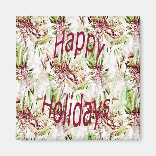 ハッピーホリデー….. マグネット (正面)