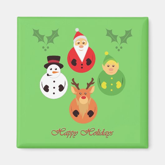 ハッピーホリデー！ マグネット (正面)