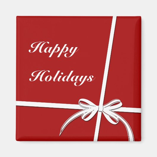 ハッピーホリデー マグネット (正面)