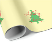 ハッピーホリデー メリークリスマス 新年 ラッピングペーパー (ロールコーナー)