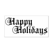 ハッピーホリデー ラバースタンプ (インプリント)
