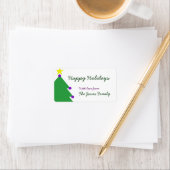 ハッピーホリデー ラベル (インサイチュ)