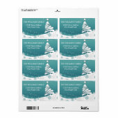 ハッピーホリデー ラベル (フルシート)