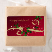 ハッピーホリデー!-ラベル ラベル (インサイチュ)