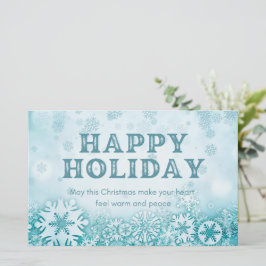 ハッピーホリデー 便箋