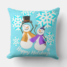 ハッピーホリデー |冬の友だち | クッション