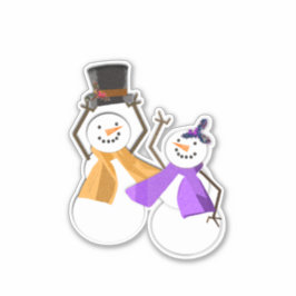 ハッピーホリデー |冬の友だち | シール