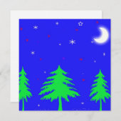 ハッピーホリデー！ 招待状 (正面/裏面)