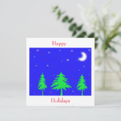 ハッピーホリデー 招待状 (スタンド正面)