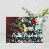 ハッピーホリデー 案内状 (スタンド正面)