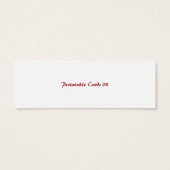 ハッピーホリデー、赤い背景オーナメント (裏面)