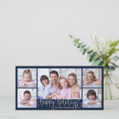 ハッピーホリデー | 5枚の写真 シーズンカード (スタンド正面)